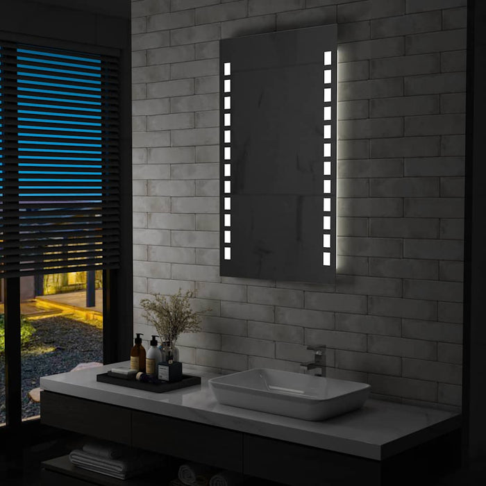 Specchio da Parete a LED per Bagno 60x100 cm 144698