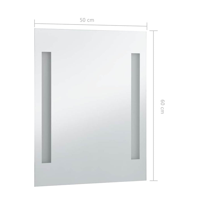 Specchio da Parete a LED per Bagno 50x60 cm cod mxl 67750