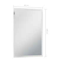 Specchio da Parete a LED per Bagno 60x100 cm 144719