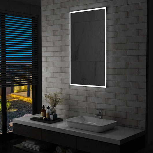 Specchio da Parete a LED per Bagno 60x100 cm 144719