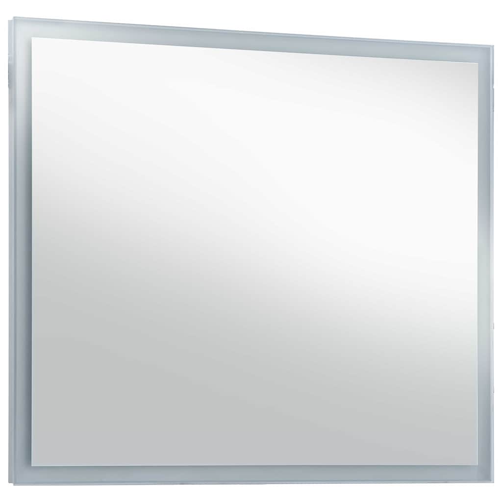 Specchio da Parete a LED per Bagno-Specchio a Muro 60x50 cm