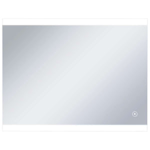 Specchio da Parete a LED per Bagno con Sensore Tattile 80x60cm cod mxl 40954