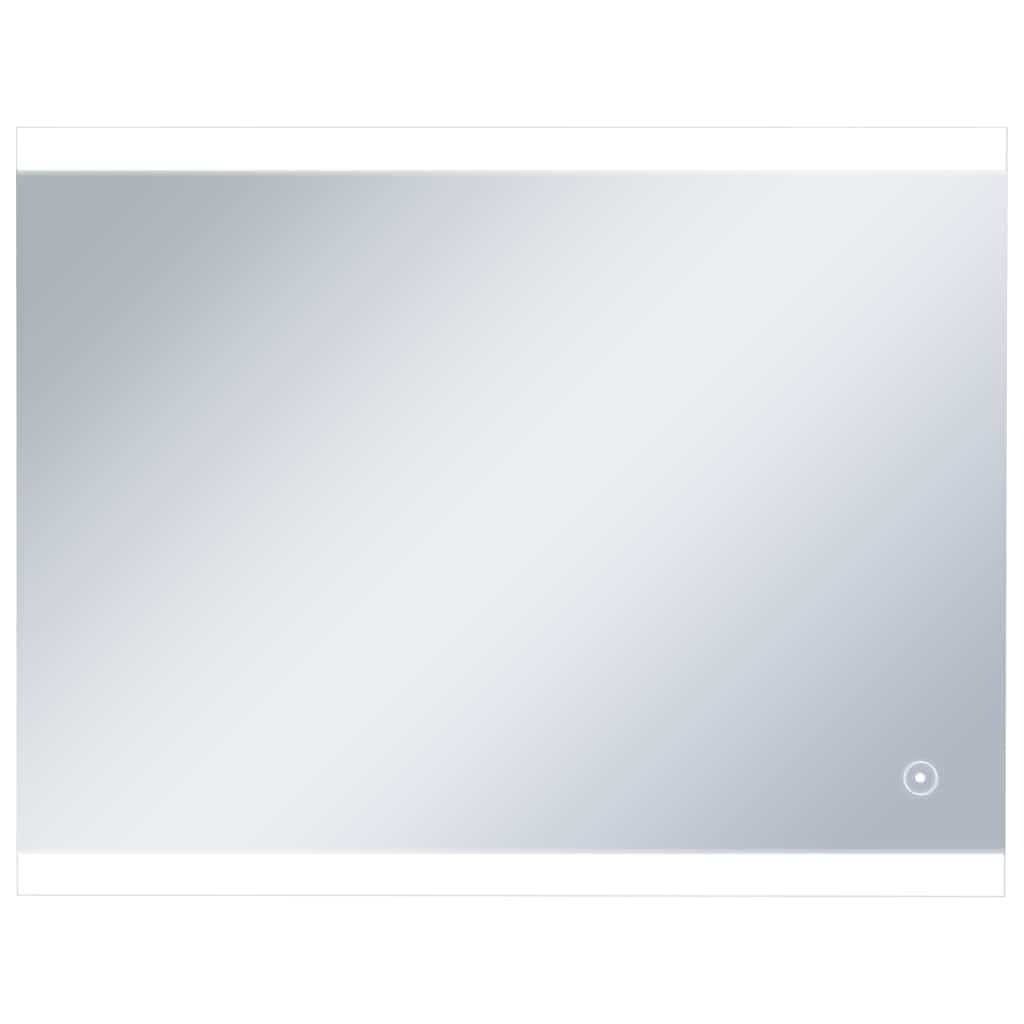 Specchio LED da Bagno-Specchio per Bagno con Sensore Tattile 80x60 cm