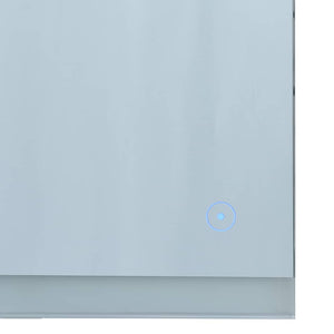 Specchio LED da Bagno con Sensore Tattile 80x60 cm 144733
