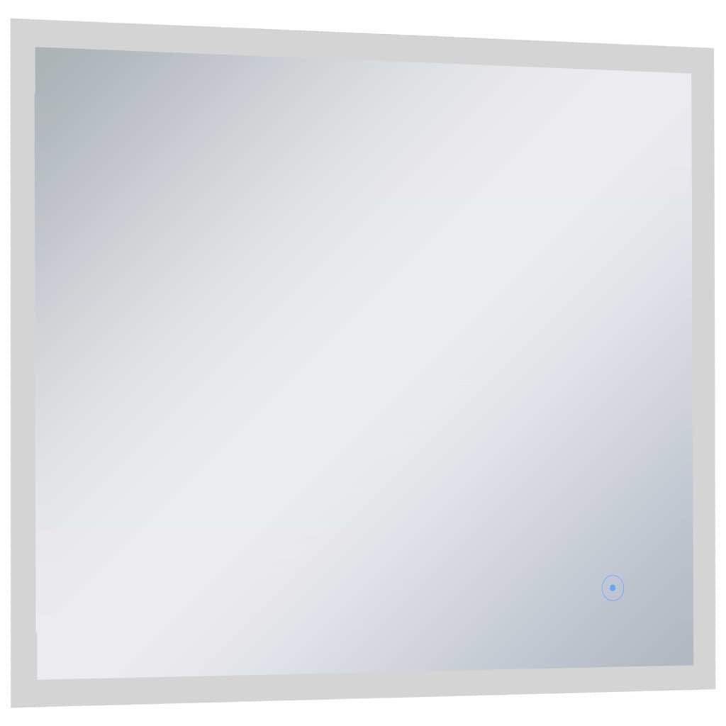 Specchio da Parete a LED per Bagno con Sensore Tattile 60x50 cm cod mxl 69062
