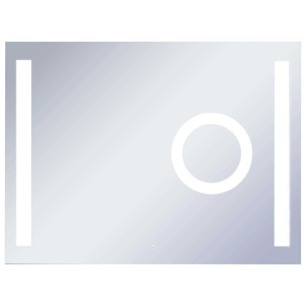 Specchio LED da Bagno con Sensore Tattile 80x60 cm 144740