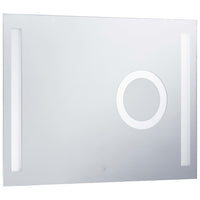 Specchio LED da Bagno con Sensore Tattile 80x60 cm 144740