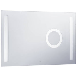 Specchio LED da Bagno con Sensore Tattile 100x60 cm 144741