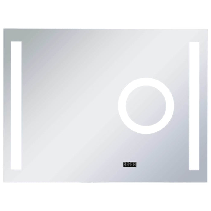 Specchio da Parete a LED per Bagno con Sensore Tattile 80x60cm cod mxl 48392