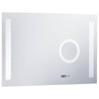Specchio LED da Bagno con Sensore Tattile 100x60 cm