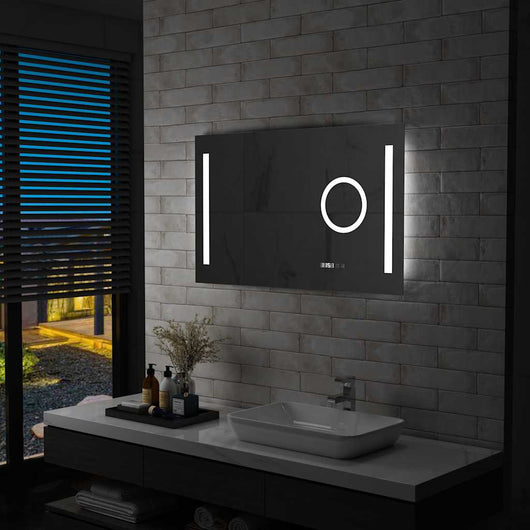 Specchio LED da Bagno-Specchio per Bagno con Sensore Tattile 100x60 cm