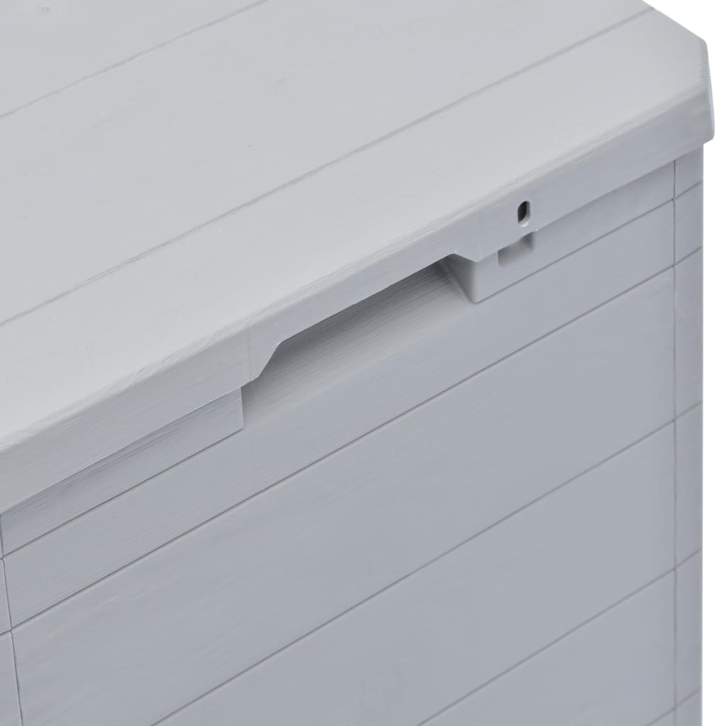 Baule da Giardino 90 L Grigio Chiaro