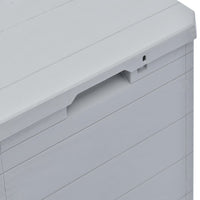 Baule da Giardino 90 L Grigio Chiaro