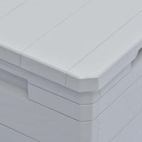 Cassetta portaoggetti per mobili da giardino 90 litri grigio chiaro 02_0013049