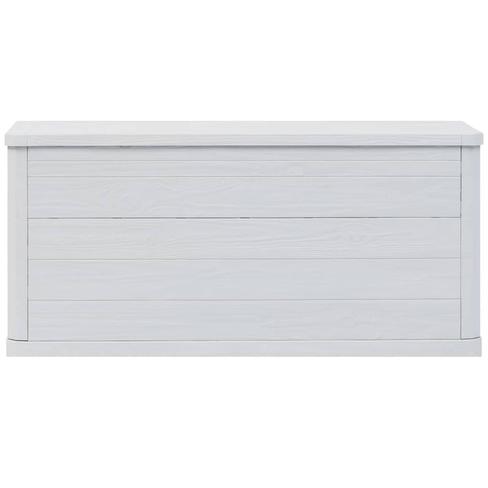 Baule portaoggetti per mobili da giardino 280 litri grigio chiaro 02_0013025