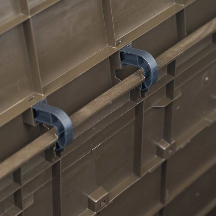 Baule da Giardino 280 L Marrone 45687