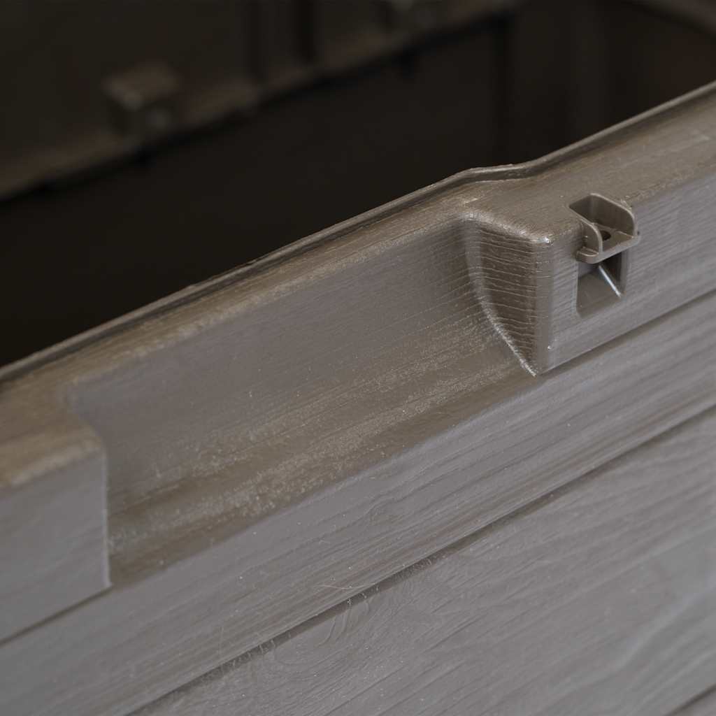 Baule da Giardino 280 L Marrone 45687