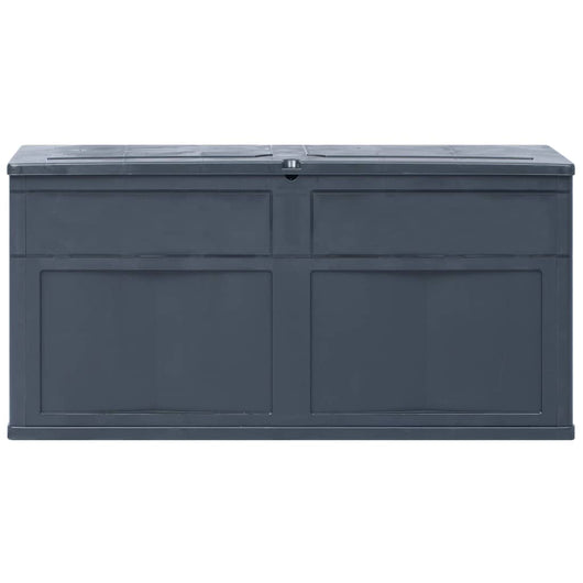 Baule da Giardino 320 L Nero 45688