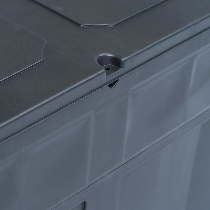 Baule portaoggetti per mobili da giardino 320 l nero 02_0013031