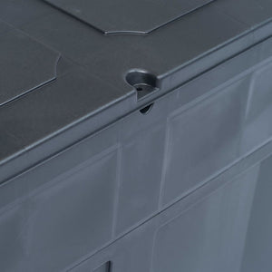 Baule da Giardino 320 L Nero