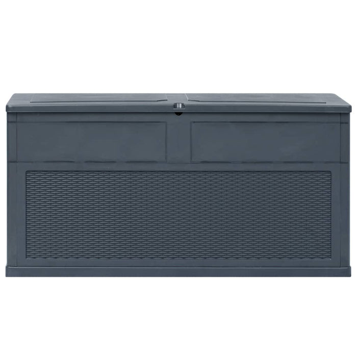 Cassetta portaoggetti per mobili da giardino 320 litri antracite 02_0013029