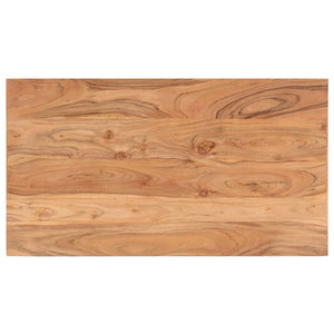 Tavolino da Salotto 90x50x45 cm in Legno Massello d'Acacia 247492