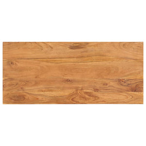 Tavolino da Salotto 100x45x33 cm in Legno Massello di Acacia 247493