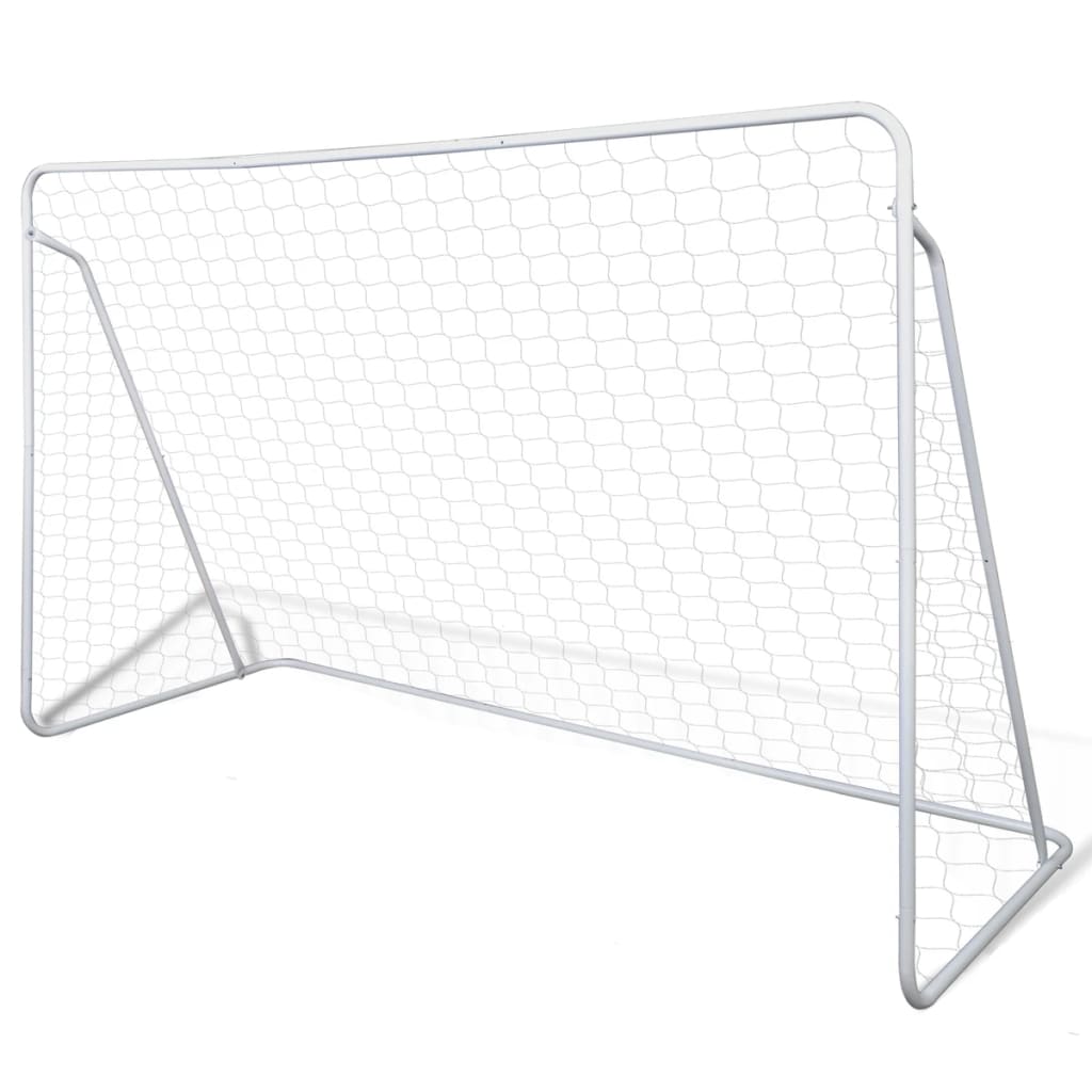 Porta da Calcio in Acciaio 2 pz 240x90x150 cm cod mxl 95313