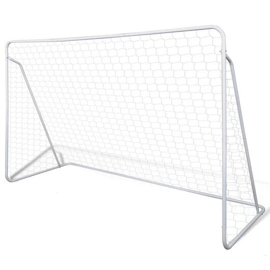 Porta da Calcio in Acciaio 2 pz 240x90x150 cm cod mxl 95313