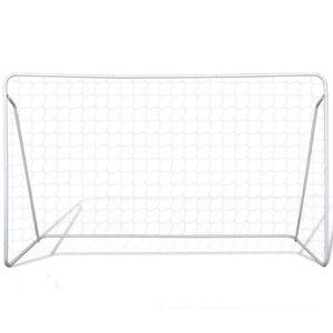 Porta da Calcio in Acciaio 2 pz 240x90x150 cm cod mxl 95313