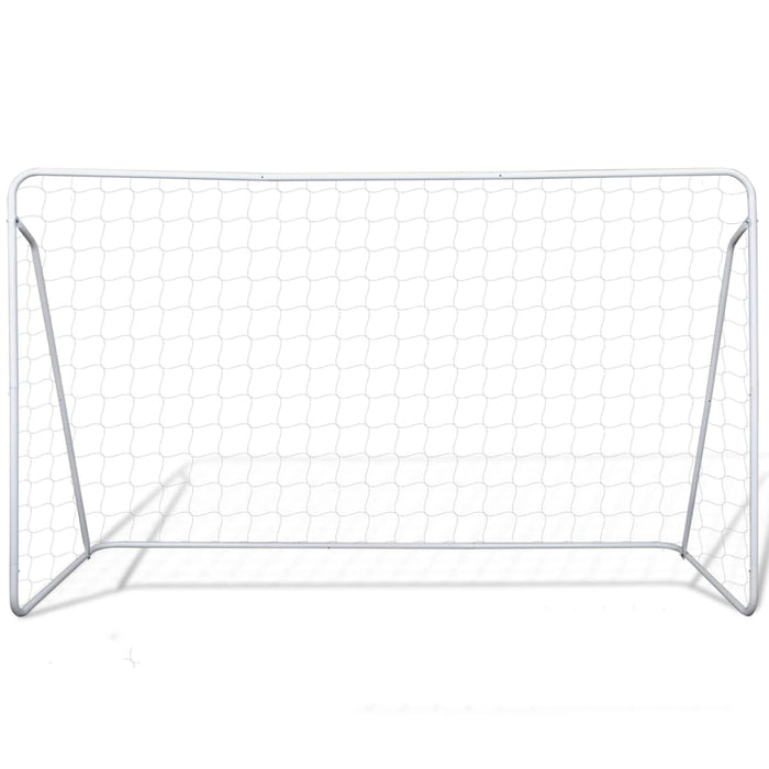 Porta da Calcio in Acciaio 2 pz 240x90x150 cm cod mxl 95313