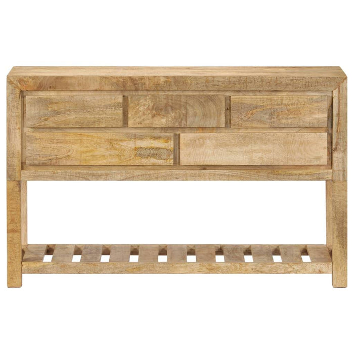 Credenza buffet consolle mobile contenitore 120 cm in legno massello di mango 4402254