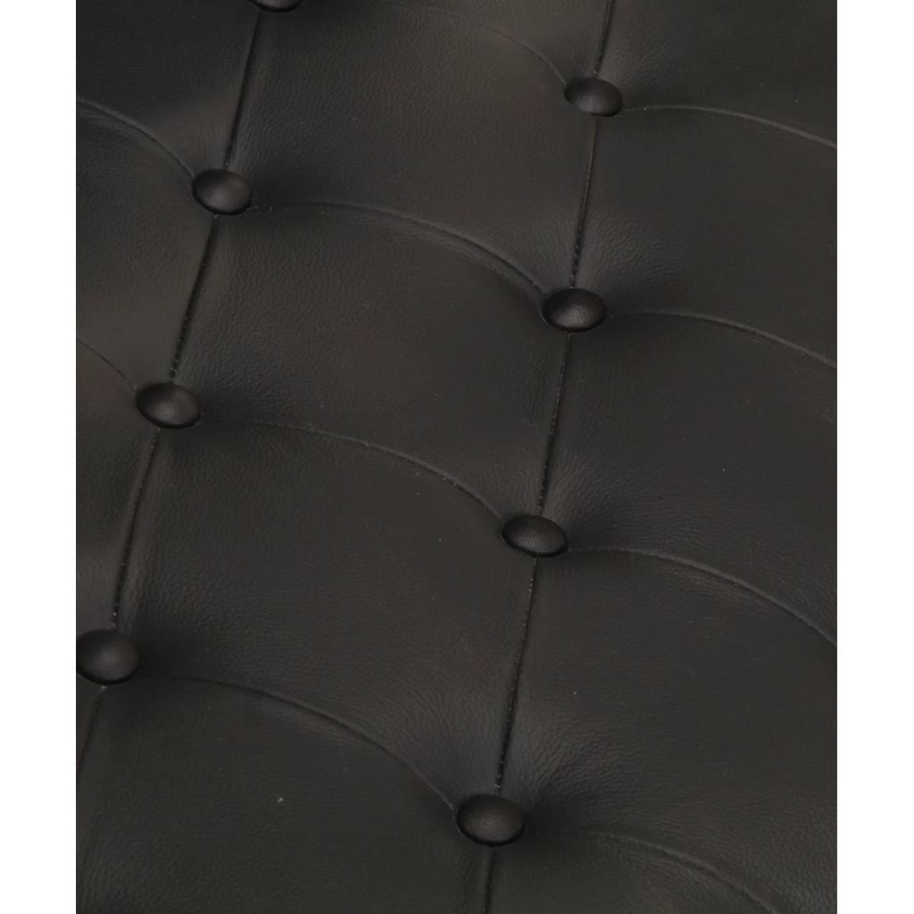 Poltrona in Stile Aviatore Nera in Vera Pelle 247795