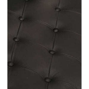 Poltrona in Stile Aviatore Nera in Vera Pelle 247795