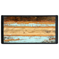 Tavolo da Pranzo 118x60x76 cm in Legno Massello di Recupero 247864