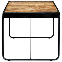 Tavolo da Pranzo 180x90x76 cm Legno Massello di Mango Grezzo 247866