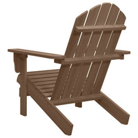 Sedia da Giardino in Legno Marrone 45703