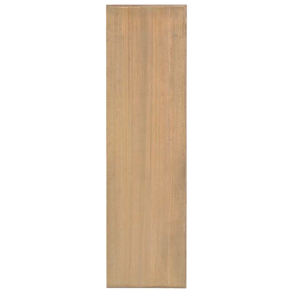 Tavolo Consolle 2 Cassetti 110x35x76 cm Legno Massello di Pino 280020