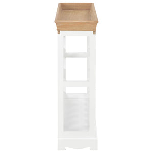 Mobile Portavini Bianco 70x22,5x70,5 cm in MDF