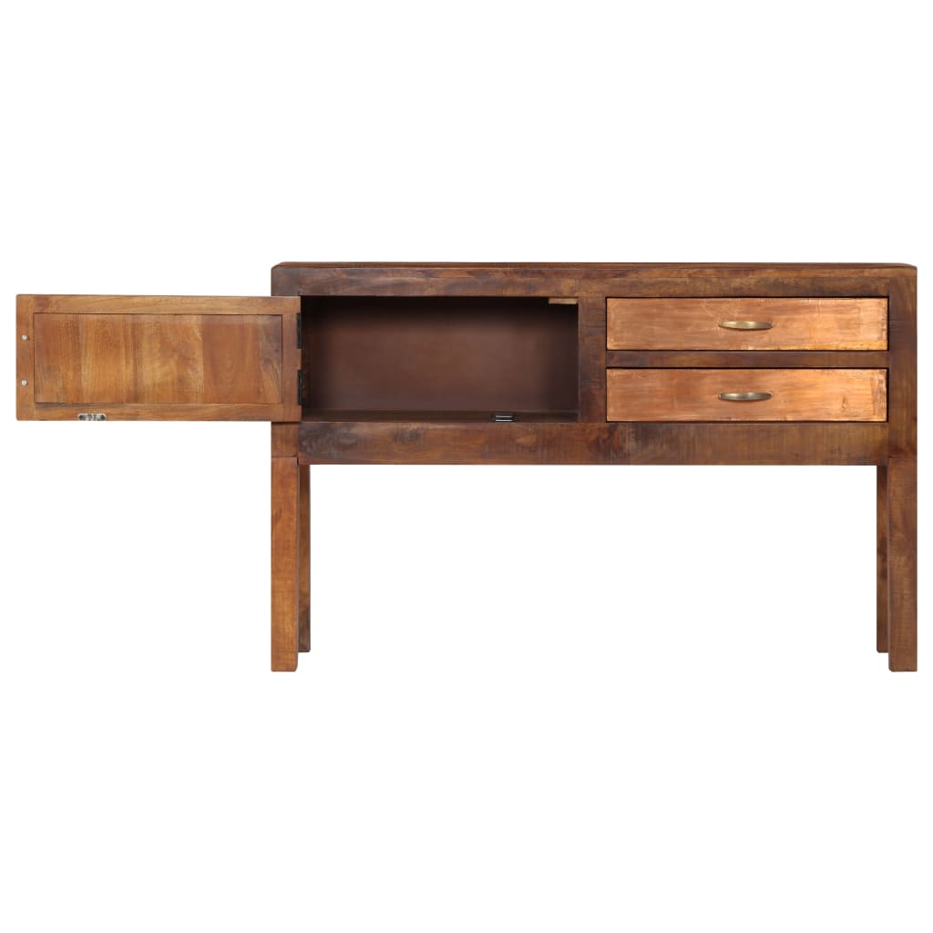Credenza 118x30x75 cm in Legno Massello di Mango 247965