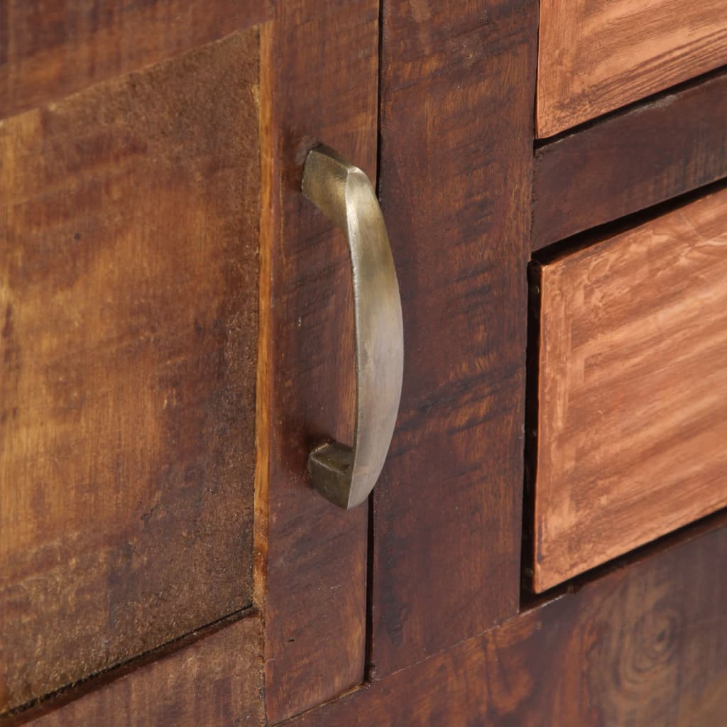 Credenza 118x30x75 cm in Legno Massello di Mango 247965