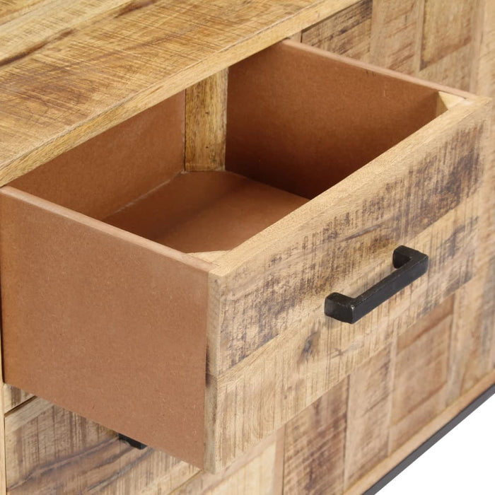 Credenza 88x30x71 cm Legno Massello di Mango 247969