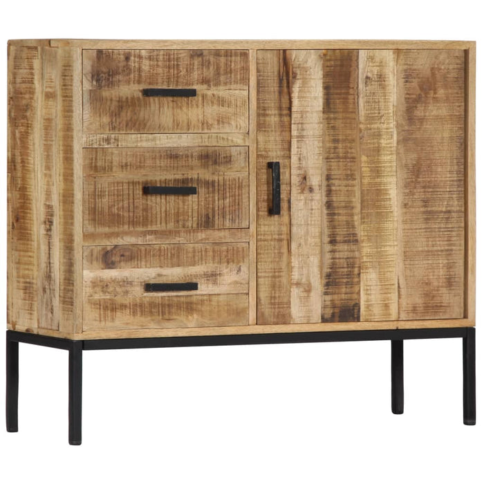 Credenza 88x30x71 cm Legno Massello di Mango 247969