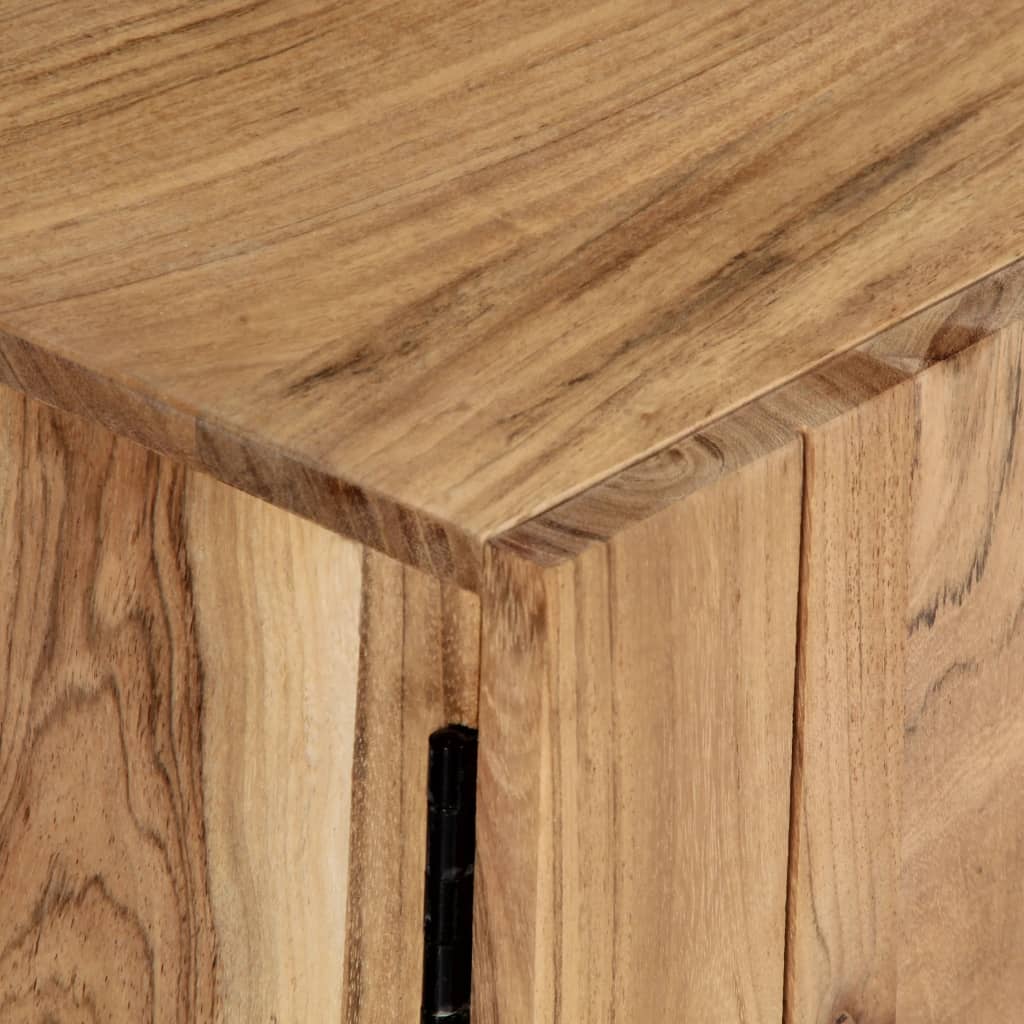Mobile Porta TV-Mobile per TV-Credenza TV 140x30x45 cm in Legno Massello di Acacia 490465