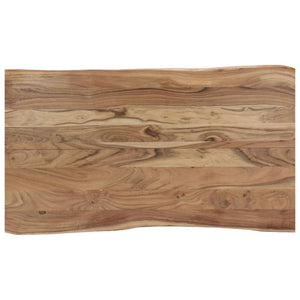 Tavolo da Pranzo 140x80x76 cm in Legno Massello di Acacia 247977