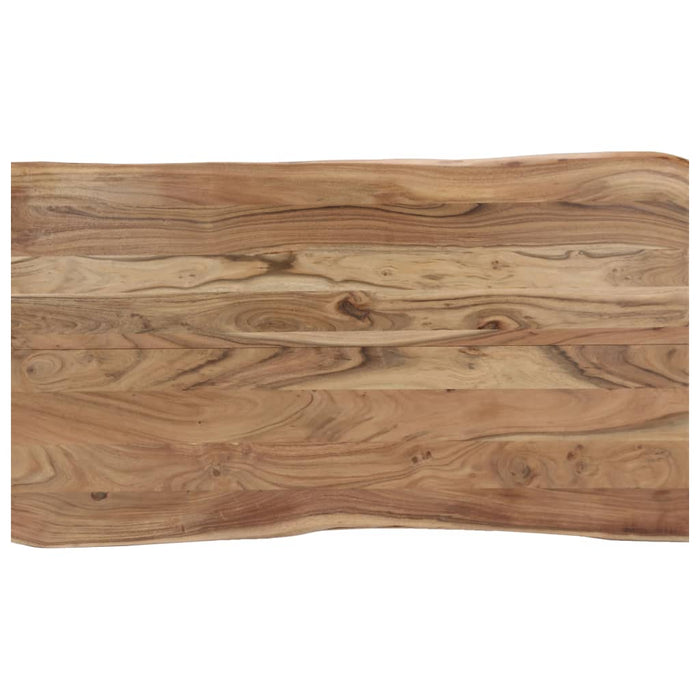 Tavolo da Pranzo 140x80x76 cm in Legno Massello di Acacia 247977