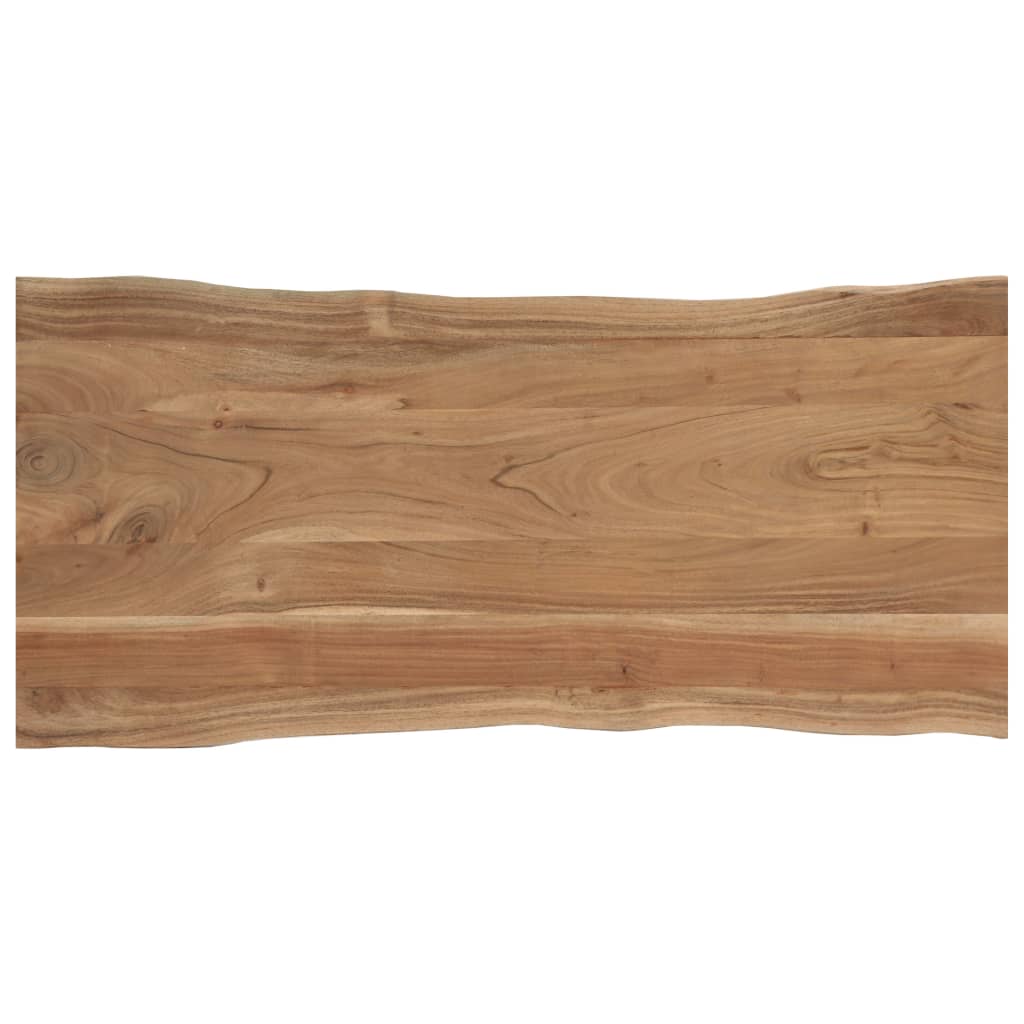 Tavolo da Pranzo 120x58x76 cm in Legno Massello di Acacia cod mxl 59664