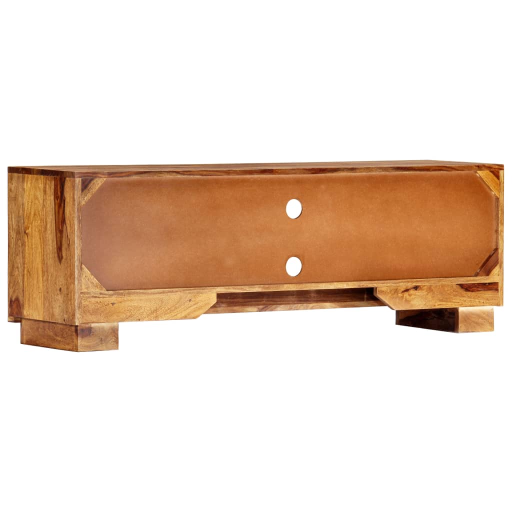 Mobile Porta TV-Mobile per TV-Credenza TV 118x30x40 cm in Legno Massello di Acacia 793235