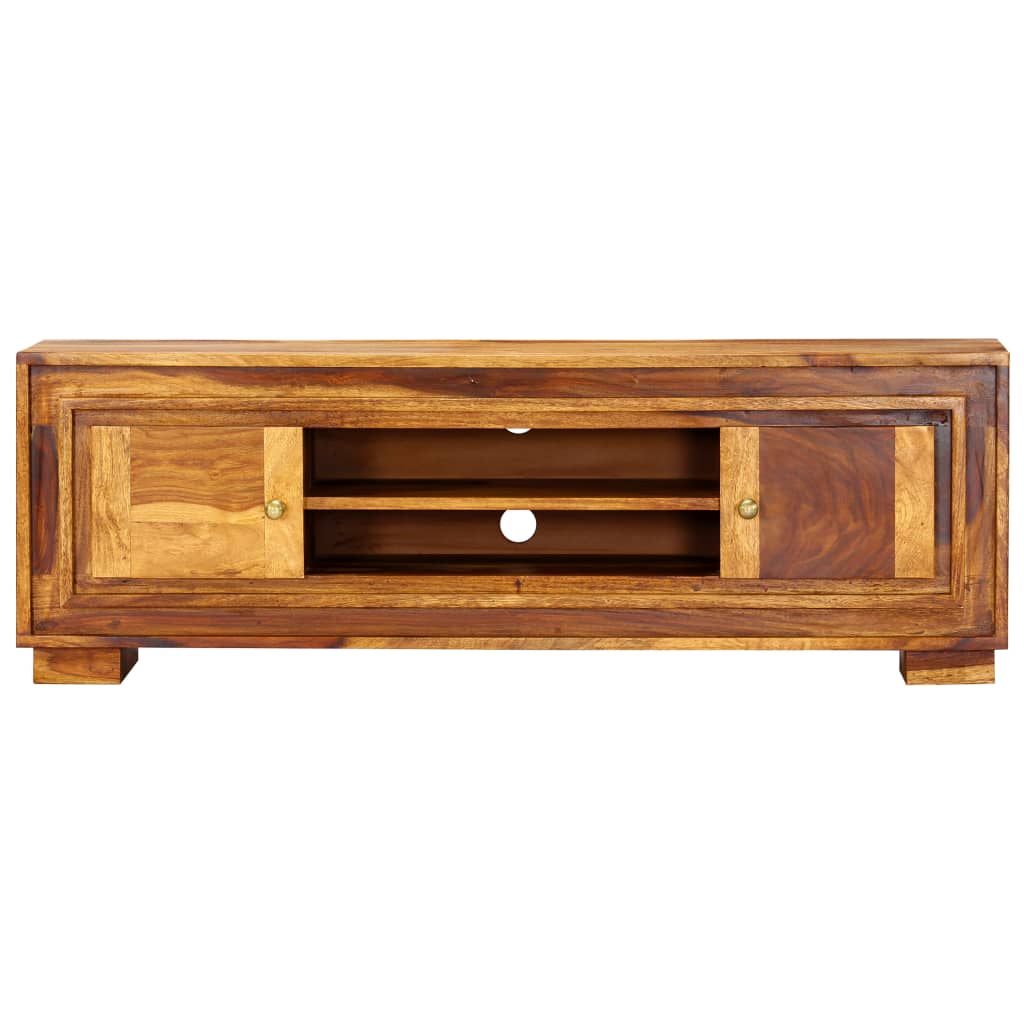 Mobile Porta TV-Mobile per TV-Credenza TV 118x30x40 cm in Legno Massello di Acacia 793235