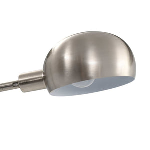 Lampada da Terra 200 cm 5 Bulbi E14 Argento 282417